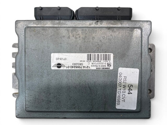 Mini Cooper Base DME and Key Set Auto CVT W10 2005-2008 R50 R52 544