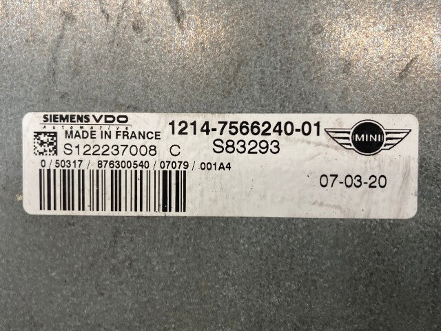 Mini Cooper Base DME and Key Set Auto CVT W10 2005-2008 R50 R52 544