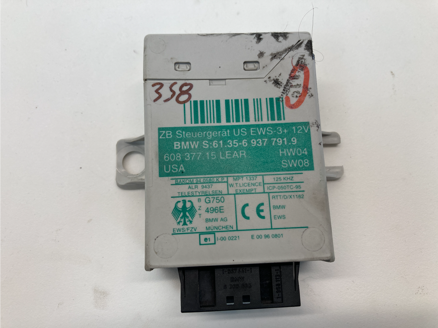 Mini Cooper Base DME and Key Set Manual W10 12147520019 05-08 R50 R52 511