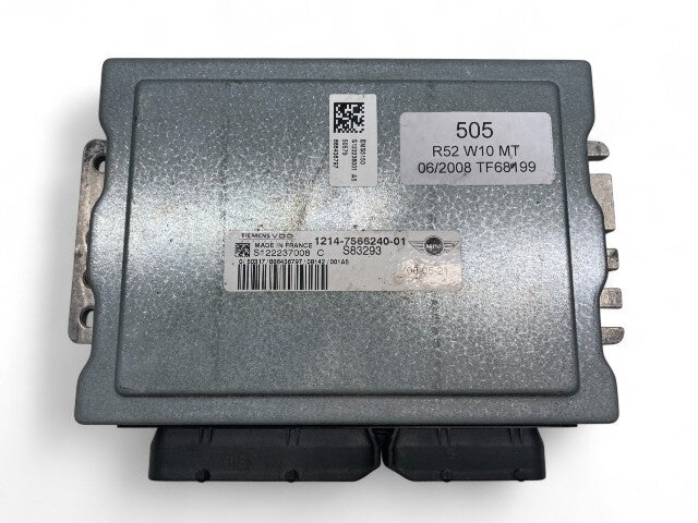 Mini Cooper Base DME and Key Set Manual W10 12147520019 05-08 R50 R52 511