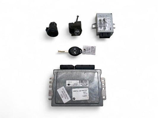 Mini Cooper Base DME and Key Set Manual W10 12147520019 05-08 R50 R52 511