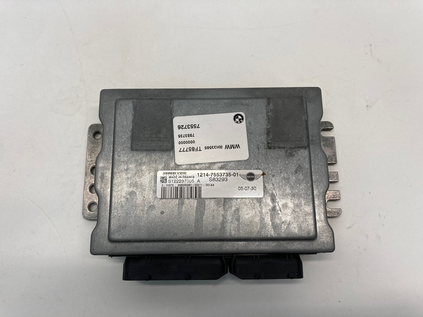 Mini Cooper S DME and Key Set Manual New Key W11 12147557395 05-08 R52 R53 425