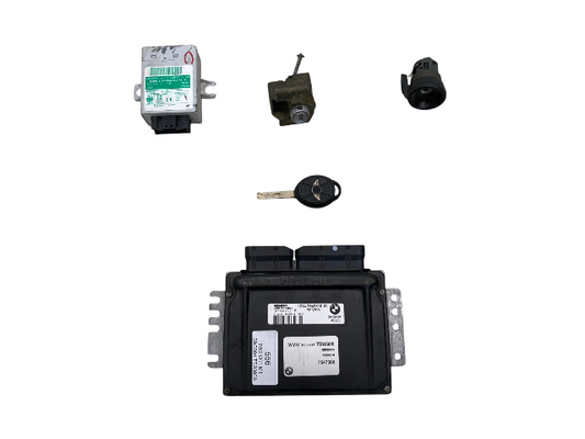 Mini Cooper S DME and Key Set Manual W11 12147557395 2005-2008 R53 R52 556