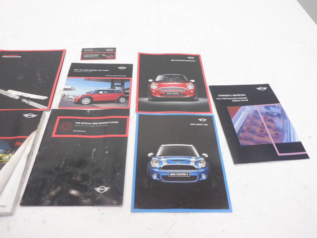 2010 Mini Cooper Convertible Owner's Manual/Technical Literature & Case 01412602938 R57 287