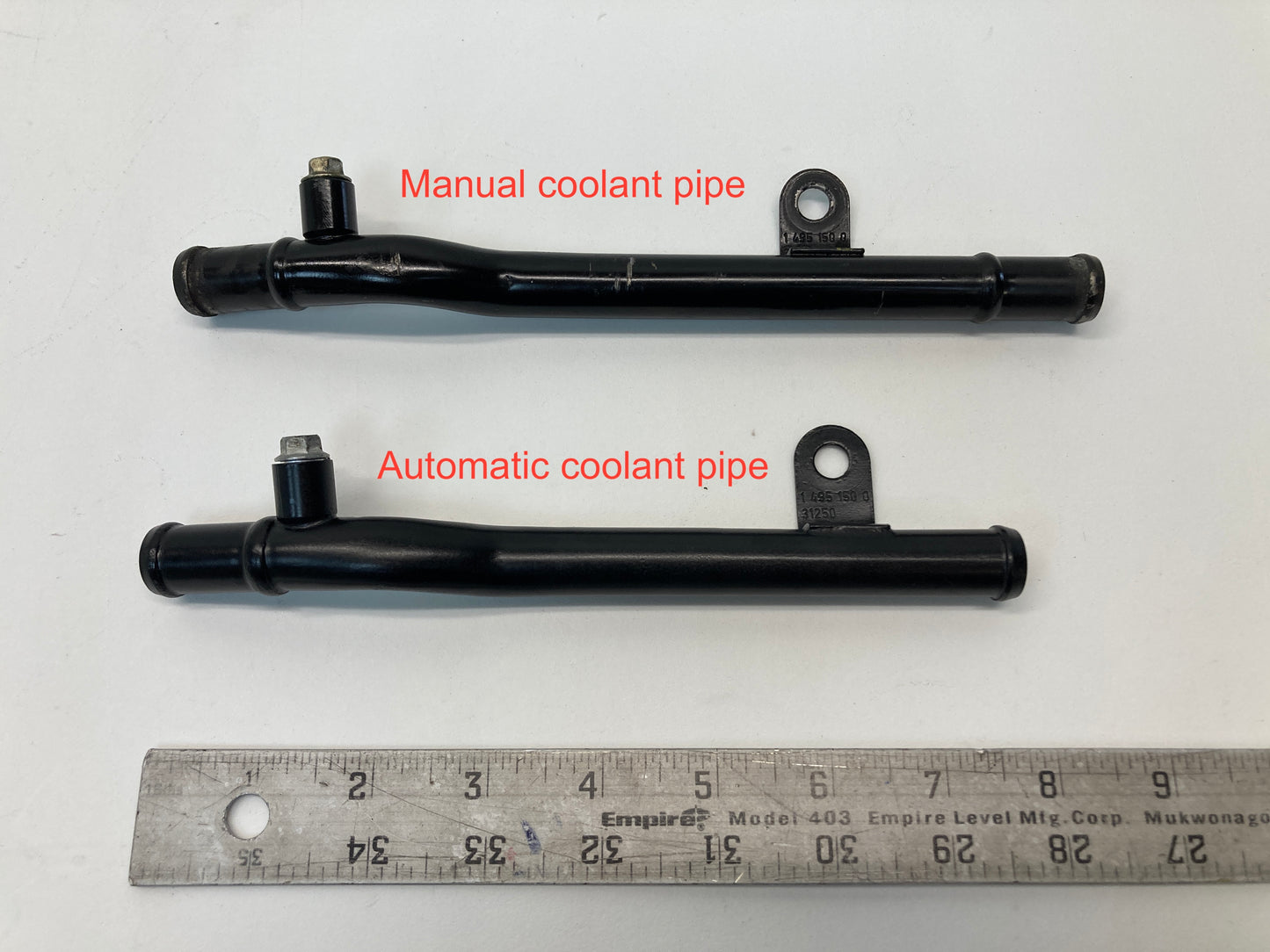 Mini Cooper S Metal Coolant Pipe Manual 11537514550 02-08 R52 R53