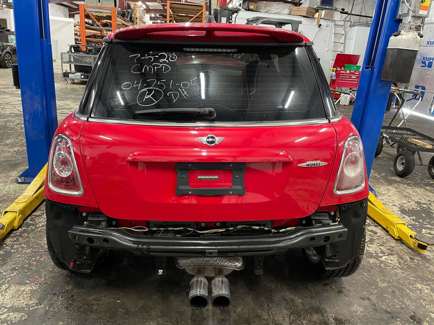 2012 MINI Cooper Hatchback S with JCW Package, New Parts Car (May 2021) Stk # 236