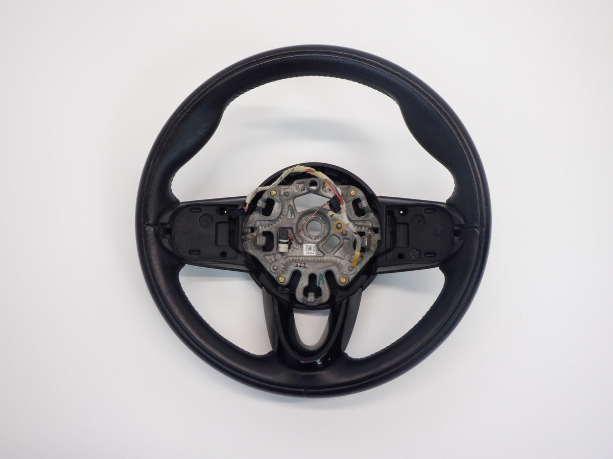 Mini Cooper Black Leather Sport Wheel 32306996047 14-22 F5x F60 322