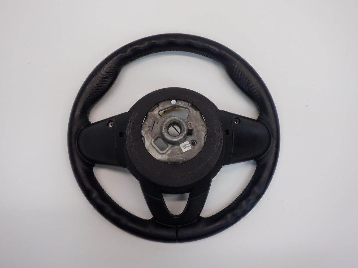 Mini Cooper Black Leather Sport Wheel 32306996047 14-22 F5x F60