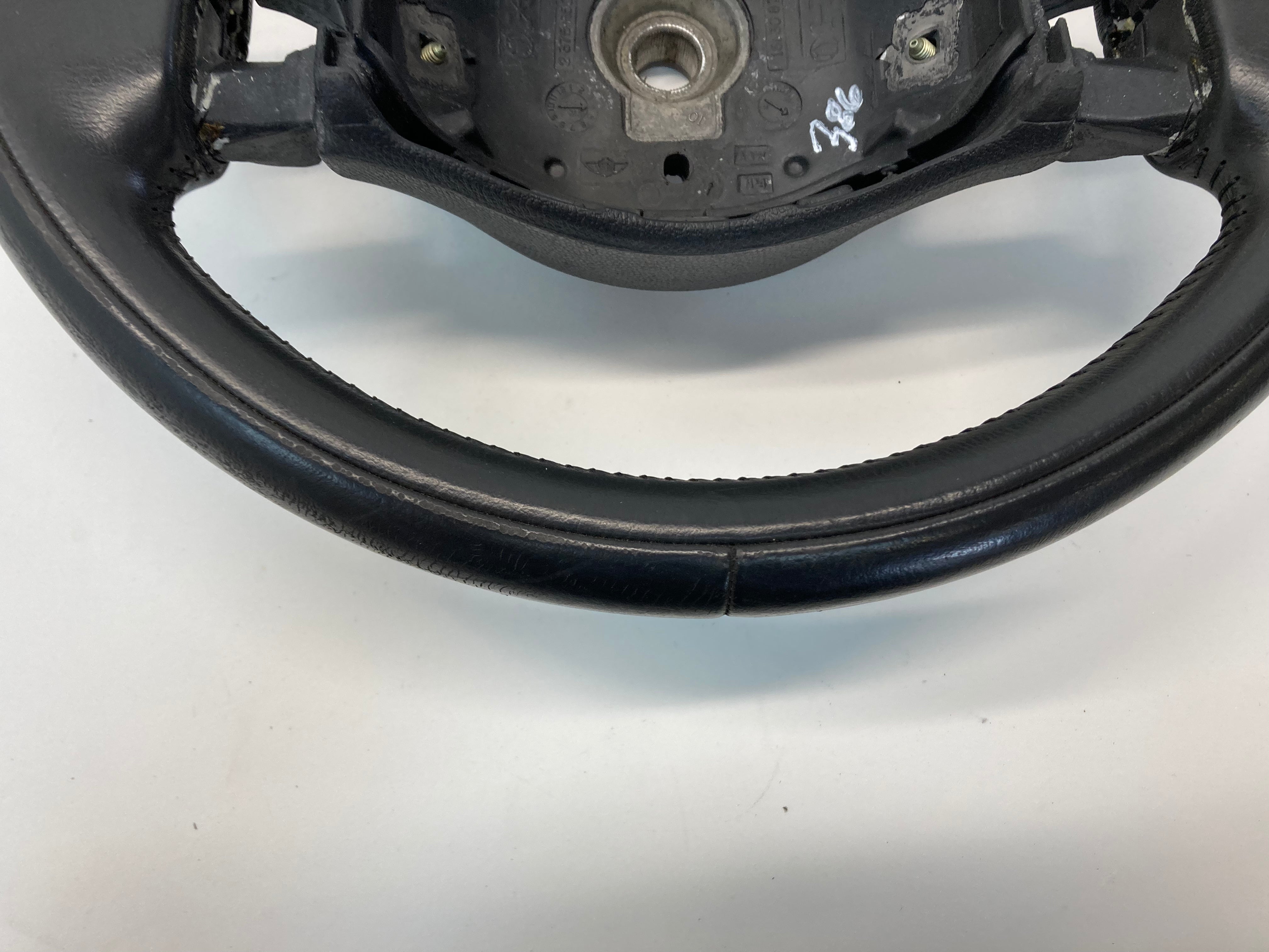 Mini Cooper Wheel Black Leather 32330146479 02-04 R50 R53 386