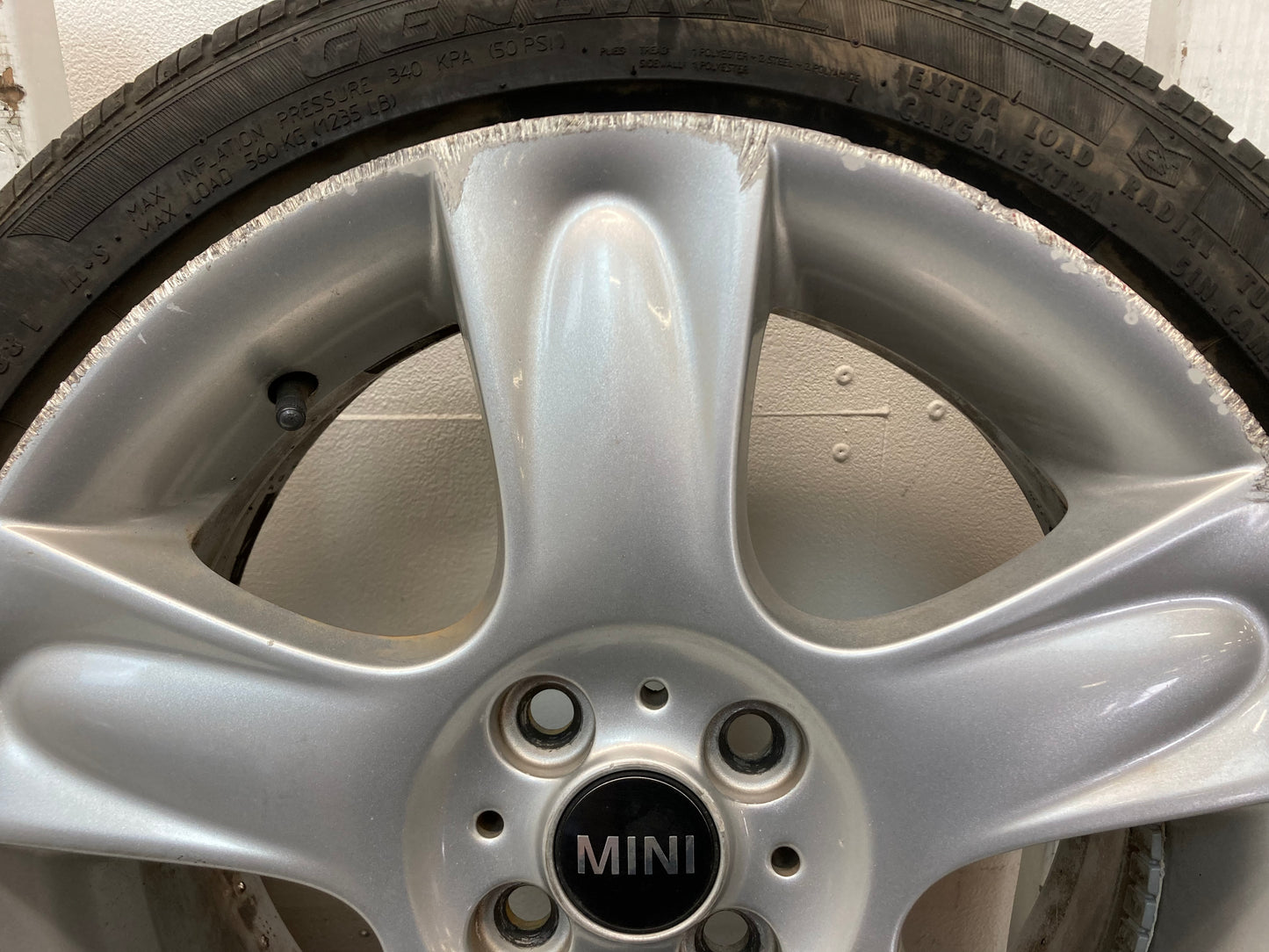 Mini Cooper 5-Star Spoke Wheels Silver R91 36116763299 02-08 R5x 398