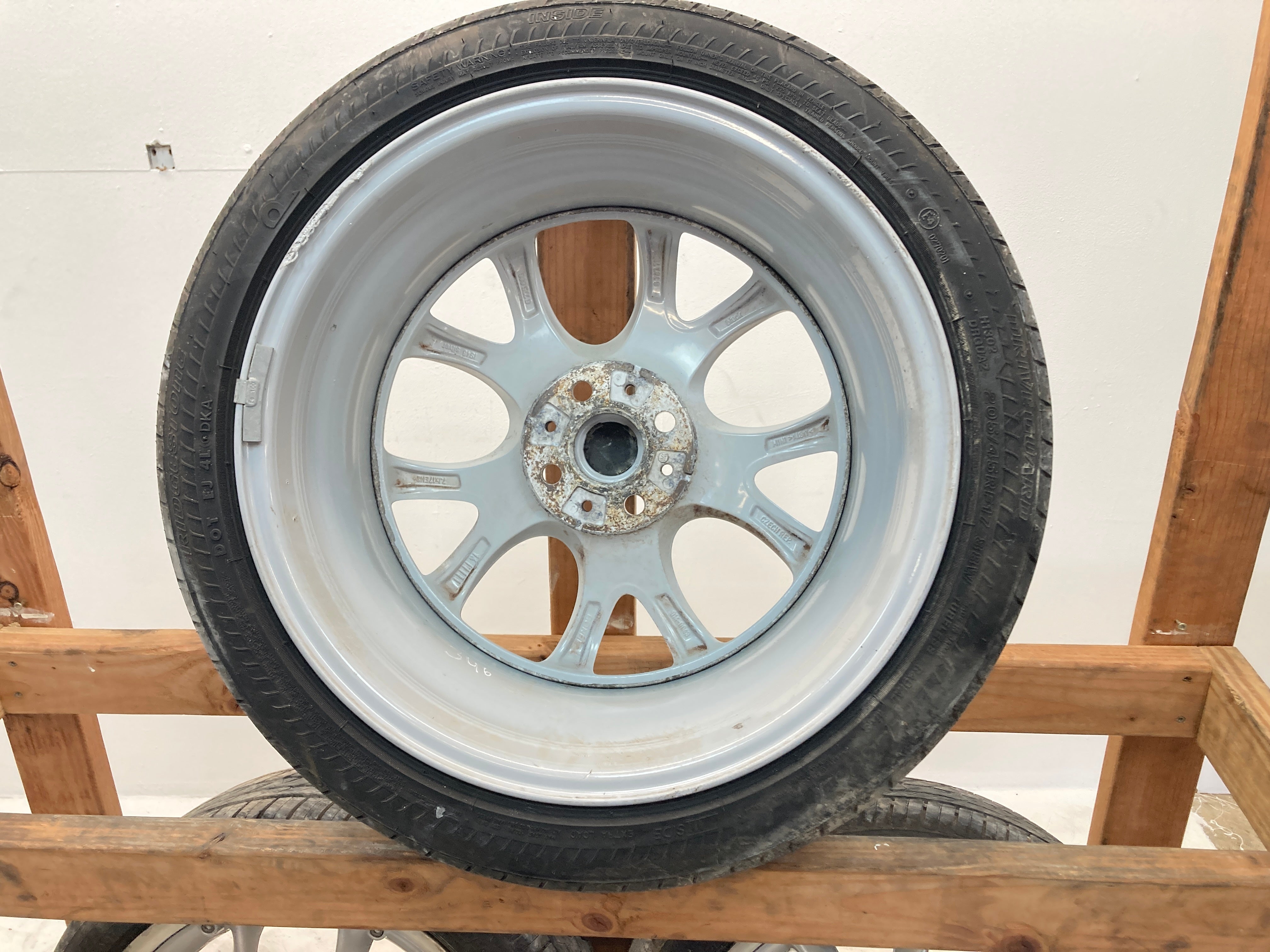 Mini Cooper 2-Piece Web Spoke Wheels R98 36116767750 02-15 346