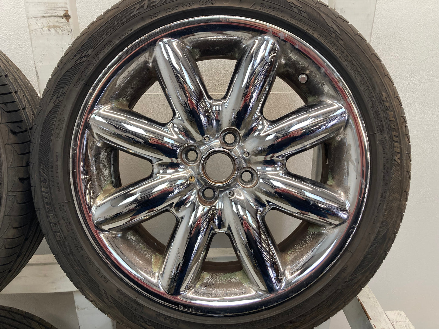 Mini Cooper Chrome S-Spoke Wheels R85 36116778962 2002-2015 414