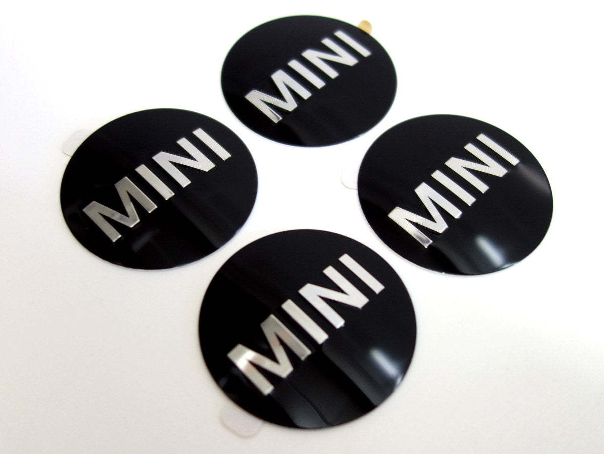 MINI Cooper Logo Wheel Center Cap Stickers NEW 02-16 36136758687 R5x R –  ALLMAG Auto Parts