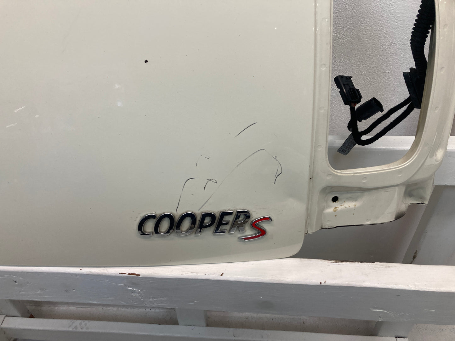 Mini Cooper Clubman Right Rear Split Door Shell Pepper White 41542757716 08-14 R