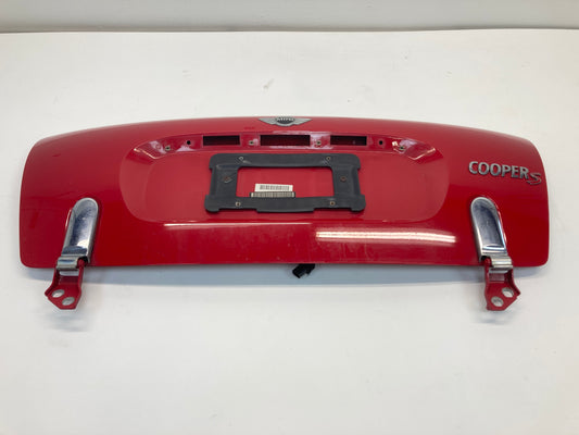 Mini Cooper Convertible Rear Trunk Lid Tailgate Chili Red 41627132880 05-08 R52 362