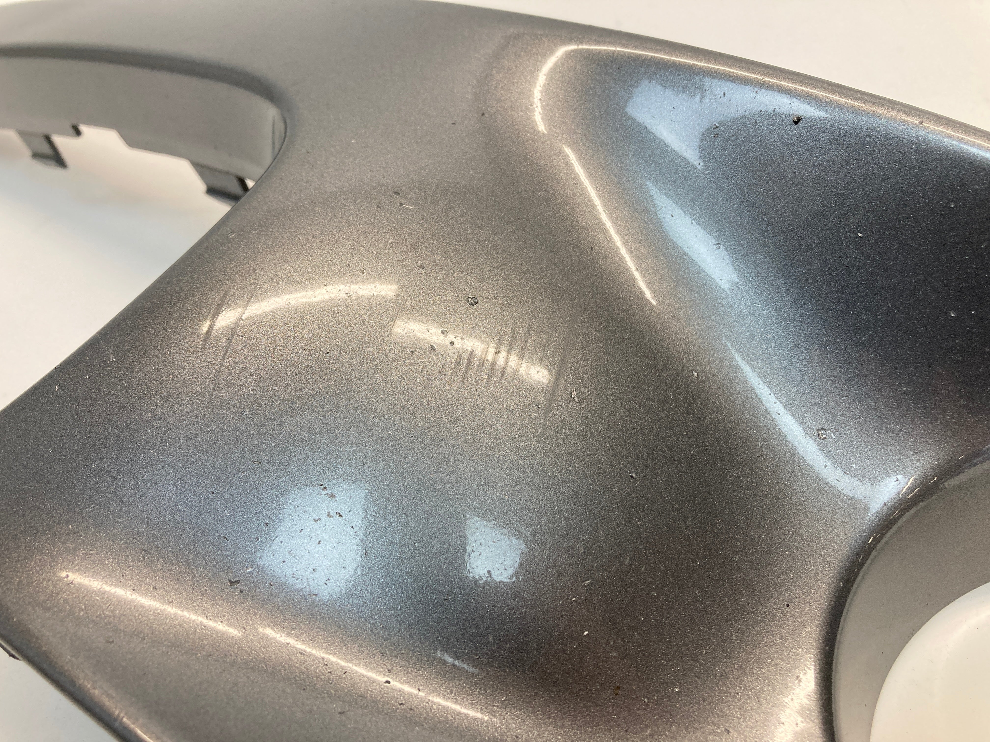 Mini Cooper S Front Bumper Insert Cover Left Dark Silver 51112754005 07-10 R56 R