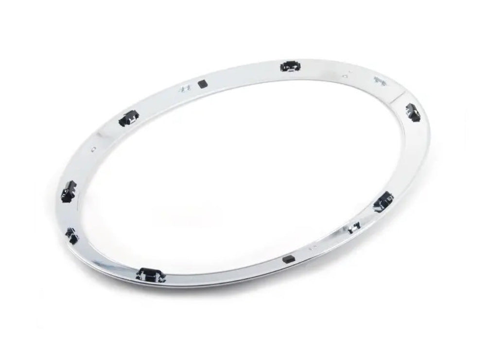 Mini Cooper Left Headlight Trim Ring Chrome NEW OEM 51137300631 14-19 F55 F56 F57