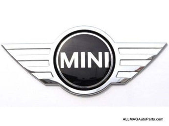 Mini Cooper S JCW Front Hood Emblem 51142754973 NEW 07-15 R55 R56 R57 R58 R59
