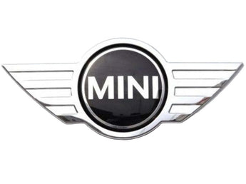 Mini Cooper Rear Emblem NEW 51147026186 02-17