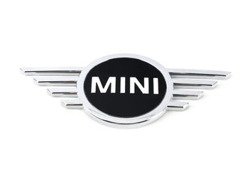 Mini Cooper Front Emblem Badge NEW 51149447807 17-22 F60