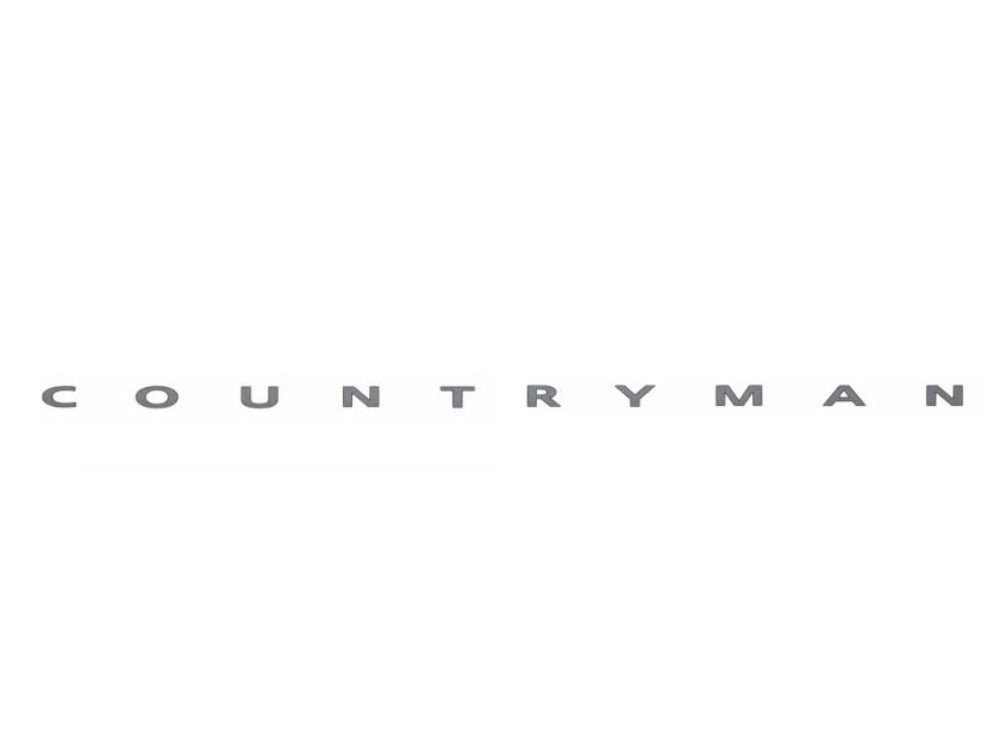 Mini Countryman Rear Hatch Emblem Lettering Chrome New OEM 11-16 R60