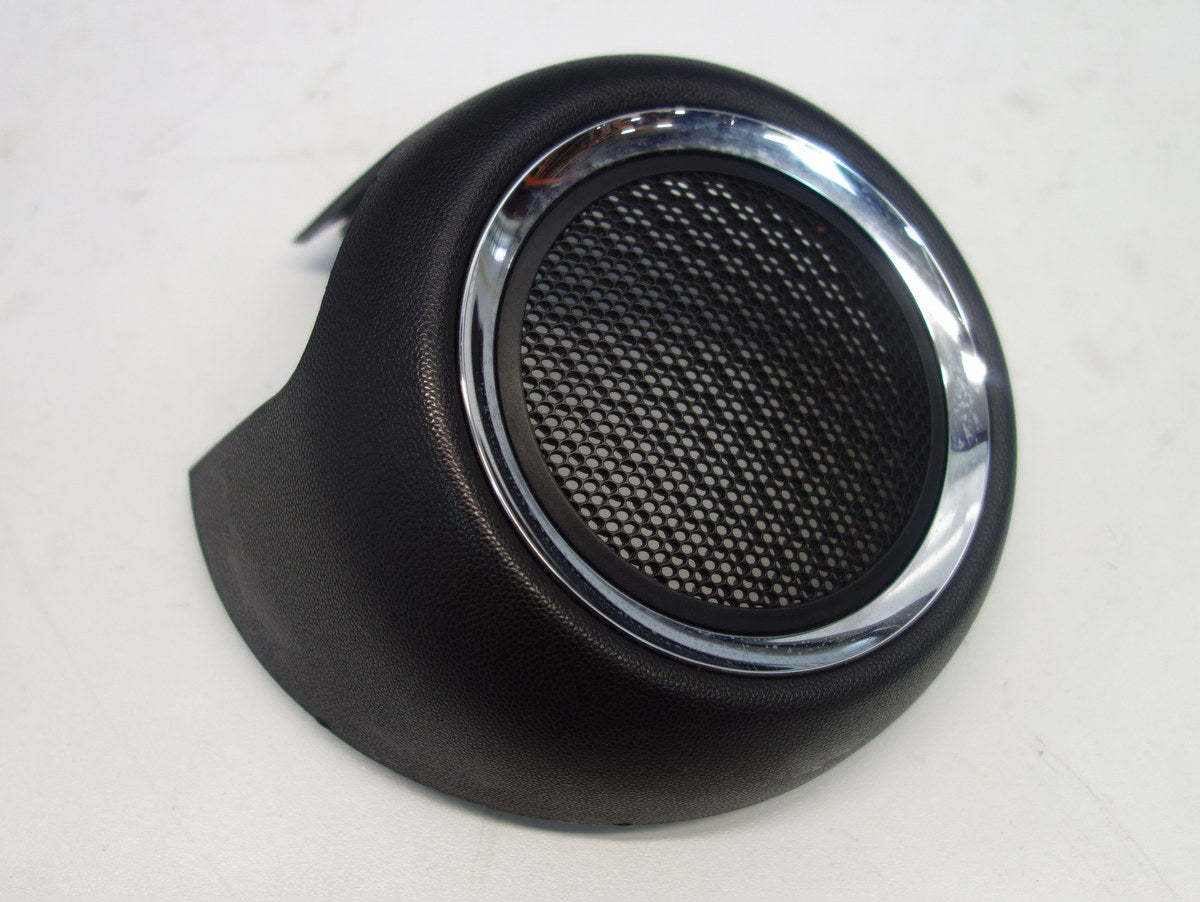 Mini Cooper Right Front Door Upper Speaker Cover Chrome  51412753688 07-15 R5x