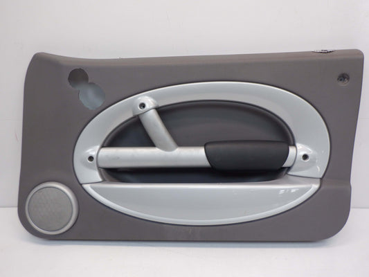 Mini Cooper Door Panel Right Silver Grey w/Silver Trim 51417070599 02-04 R50 R53 260