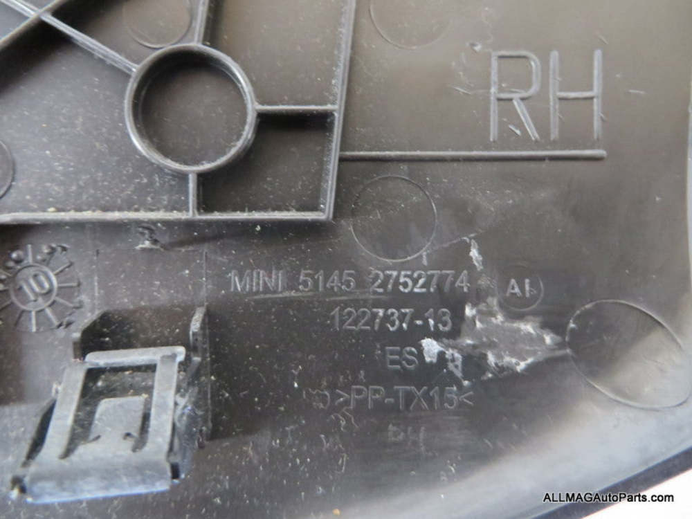 Mini Cooper Right Center Console Trim Panel 51452752774 07-15 R5x