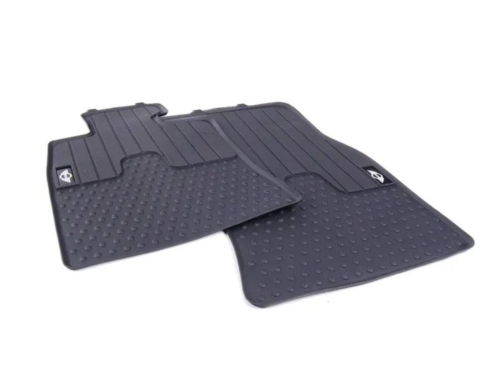 Mini Cooper All-Weather Rubber Front Floormats NEW 51472243906 07-13 R5x