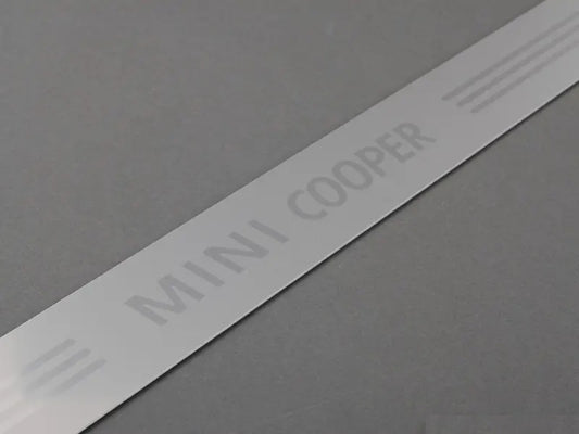Mini Cooper Right Door Sill Entry Strip NEW 51477406648 08-14 R55