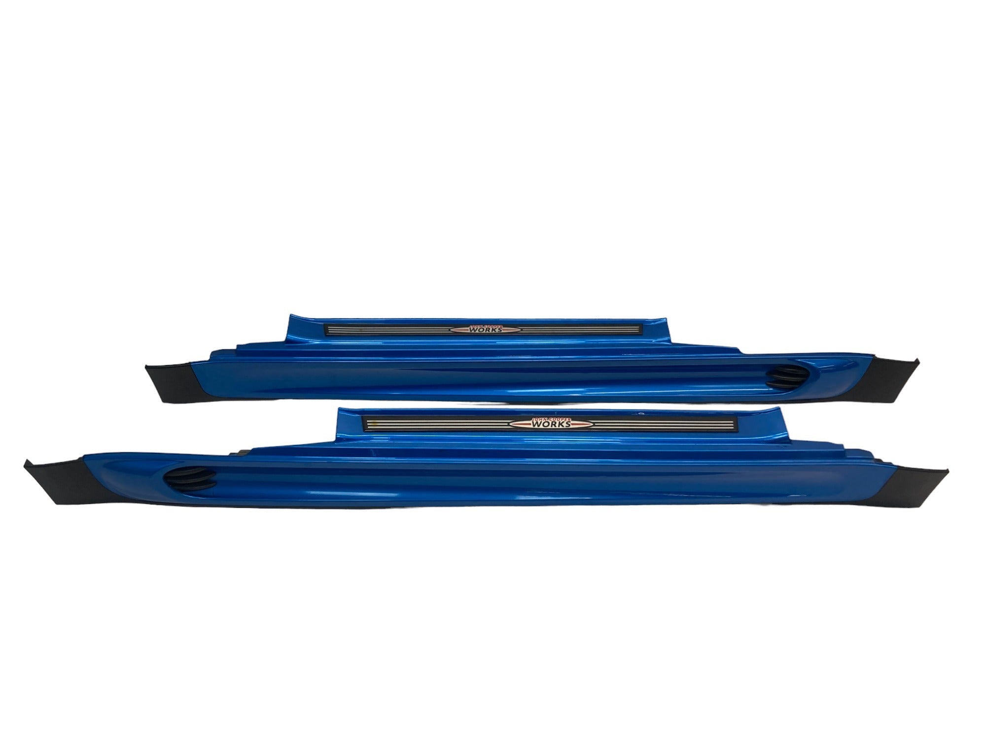 Mini Cooper JCW Aero Side Skirt Pair Laser Blue 07-15 R56 R57 R58 R59 371