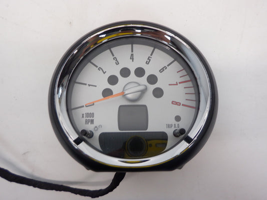 Mini Cooper Tachometer Chrome 62109325825 07-16 R5x R6x