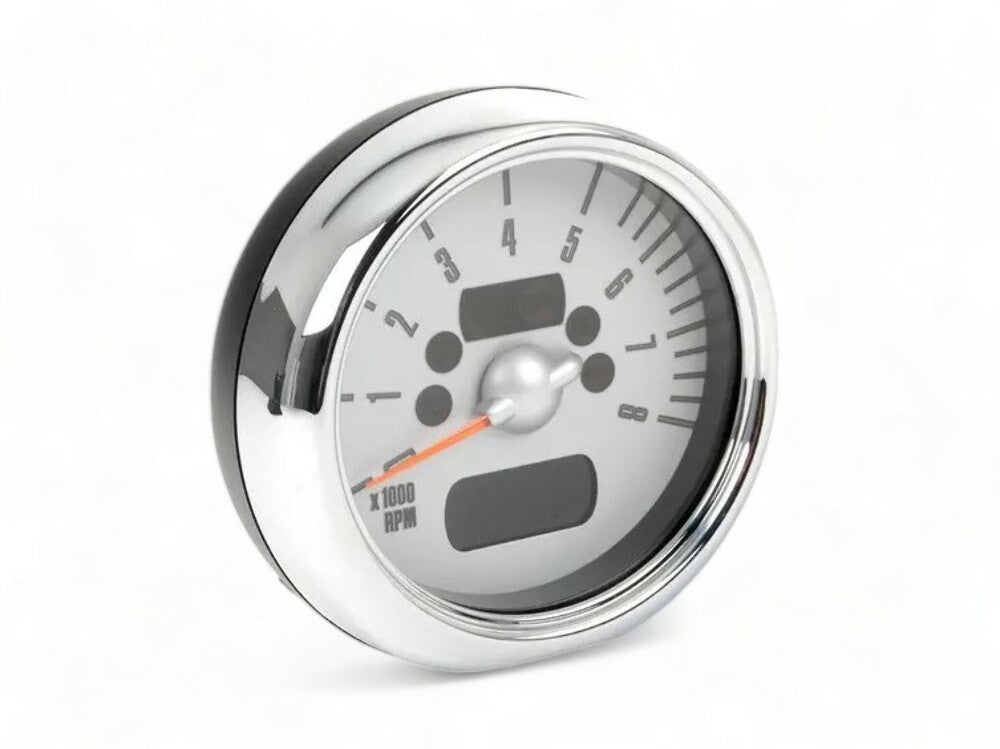 Mini Cooper Tachometer RPM Chrome New OEM 62116936313 02-08 R50 R52 R53