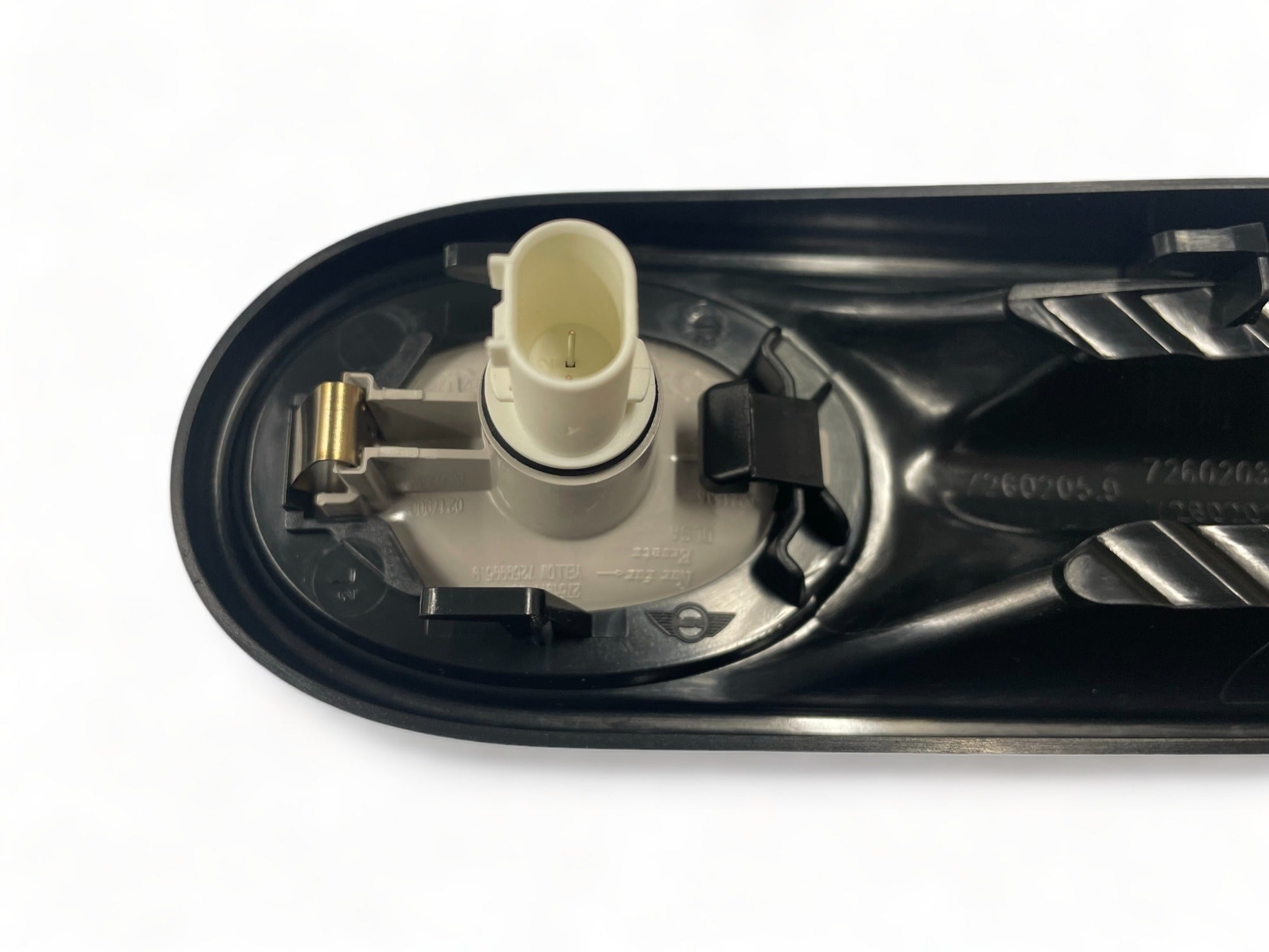 Mini Cooper Black Aero Fender Grille Scuttle and Light Pair New OEM 07-15 R5x