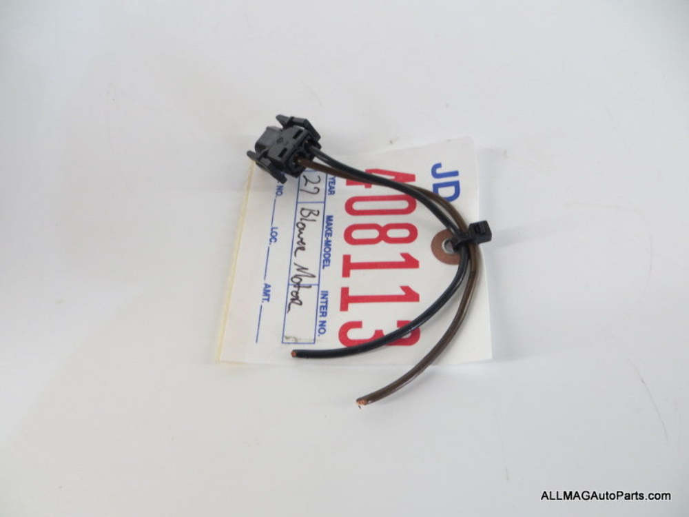 Mini Cooper AC Blower Motor Connector with Wires 64113422646 07-15 R55 R56 R57 R58 R59