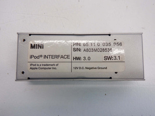 Mini Cooper Radio iPod Interface Adapter 65110035956 03-08 R50 R52 R53