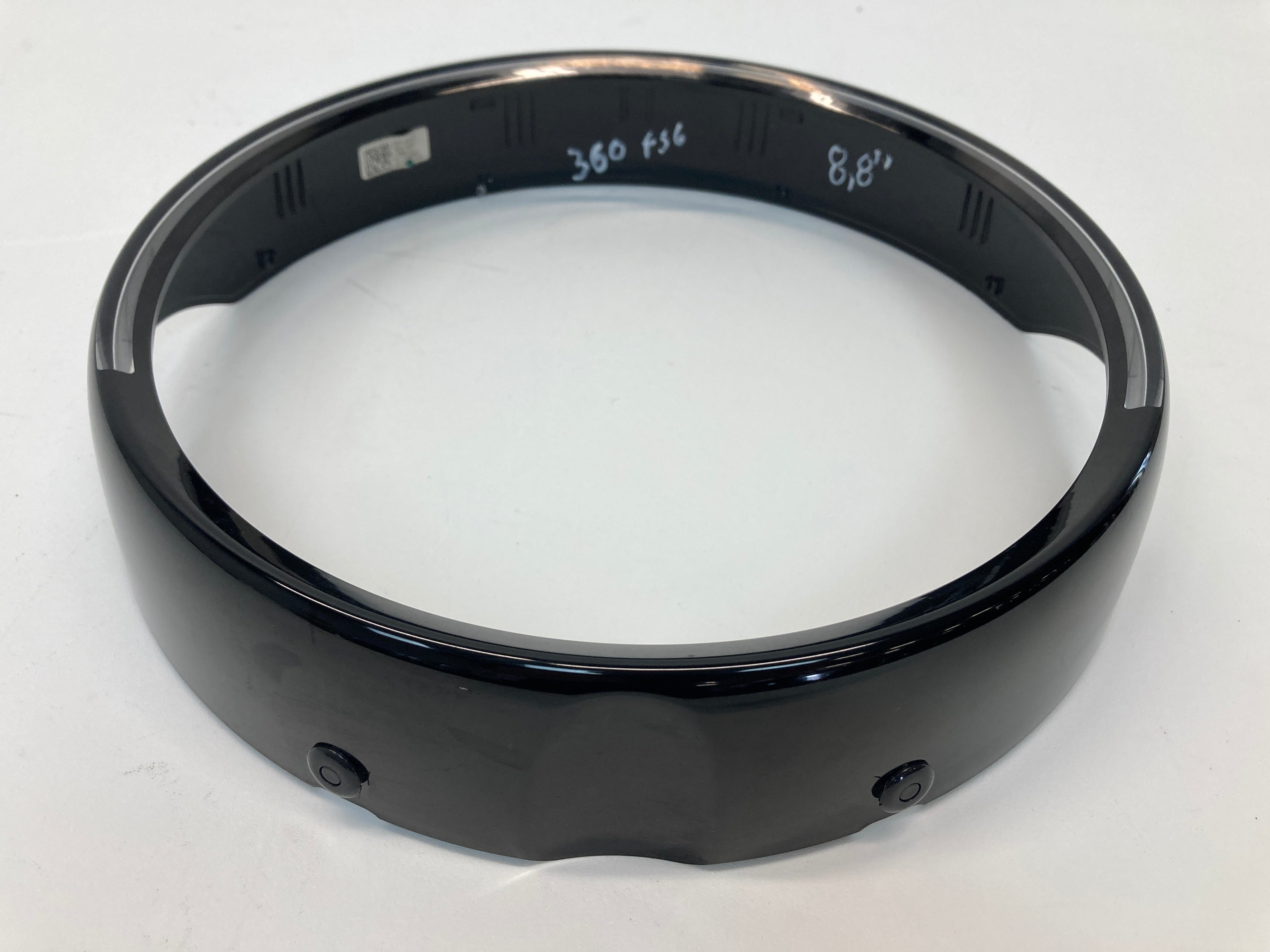 Mini Cooper Central Instrument Display Trim Ring LED 8.8" 65509354400 F55 F56 F57