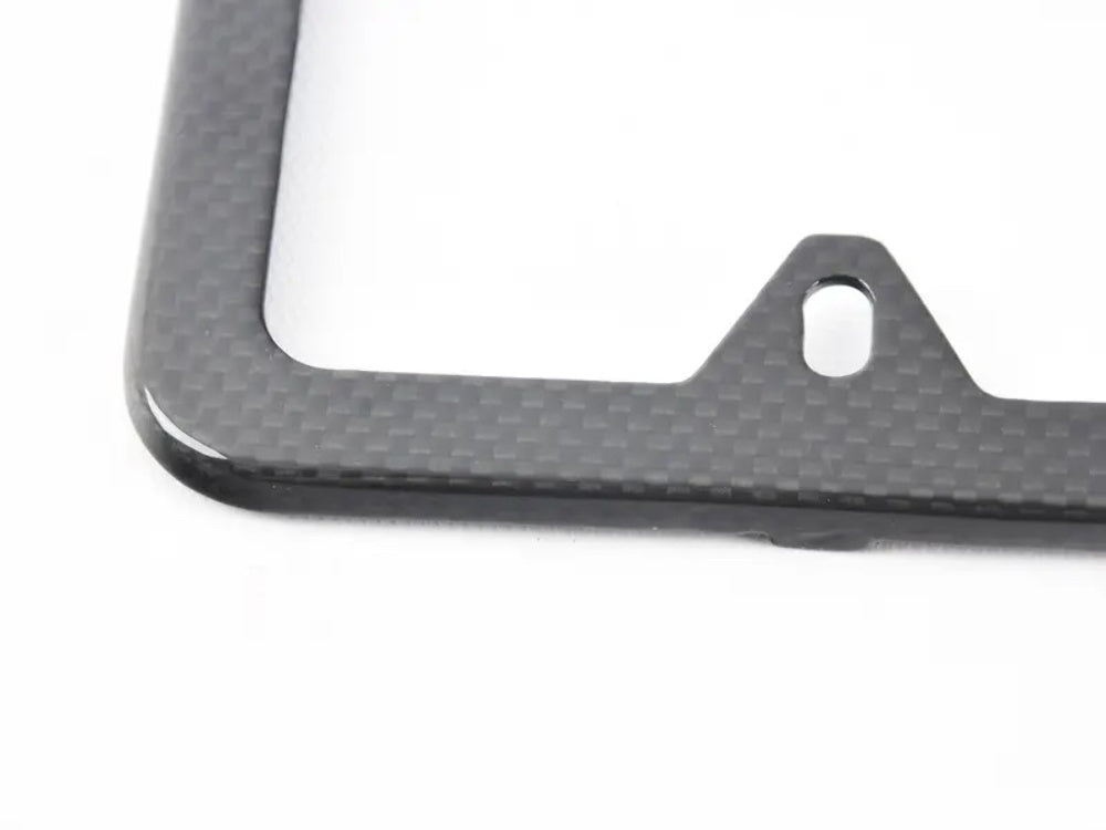 Mini Cooper License Plate Frame Carbon Fiber New OEM 82122458085