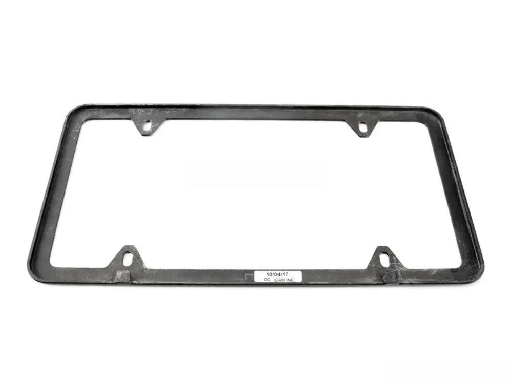 Mini Cooper License Plate Frame Carbon Fiber New OEM 82122458085