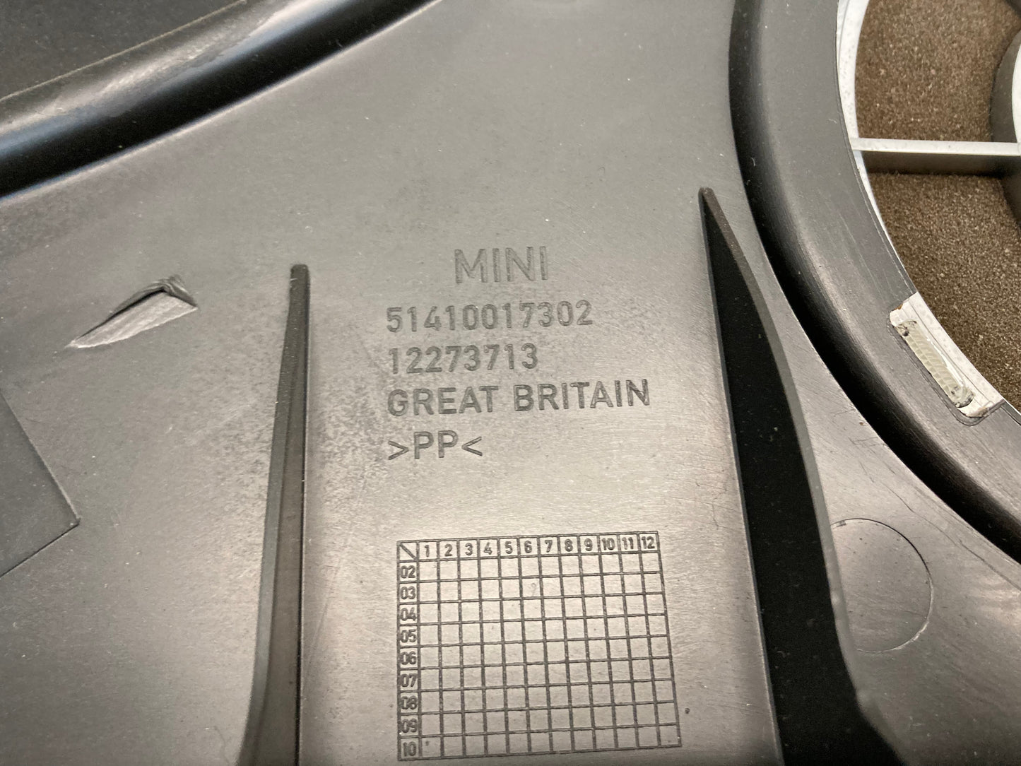 Mini Cooper Door Panel Pair Cordoba Beige w/Anthracite Trim H/K 02-04 R50 R53 54