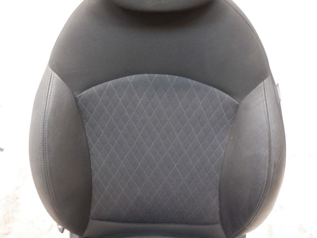Mini Cooper Convertible Seats Fabric Leather Cross Check 09-15 R57 FTGM 271