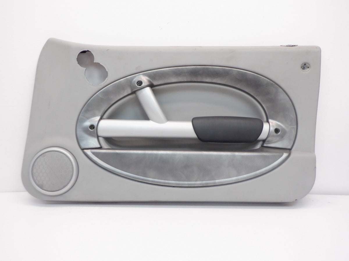 Mini Cooper Door Panel Pair Magnesium Grey w/ Alloy Patina Trim Non H/K 02-04 R53 288