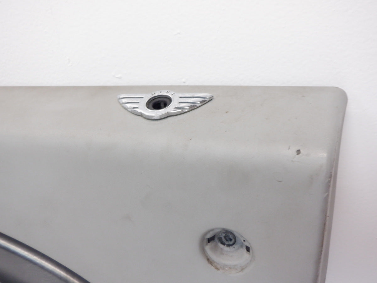 Mini Cooper Door Panel Pair Magnesium Grey w/ Alloy Patina Trim Non H/K 02-04 R53 288