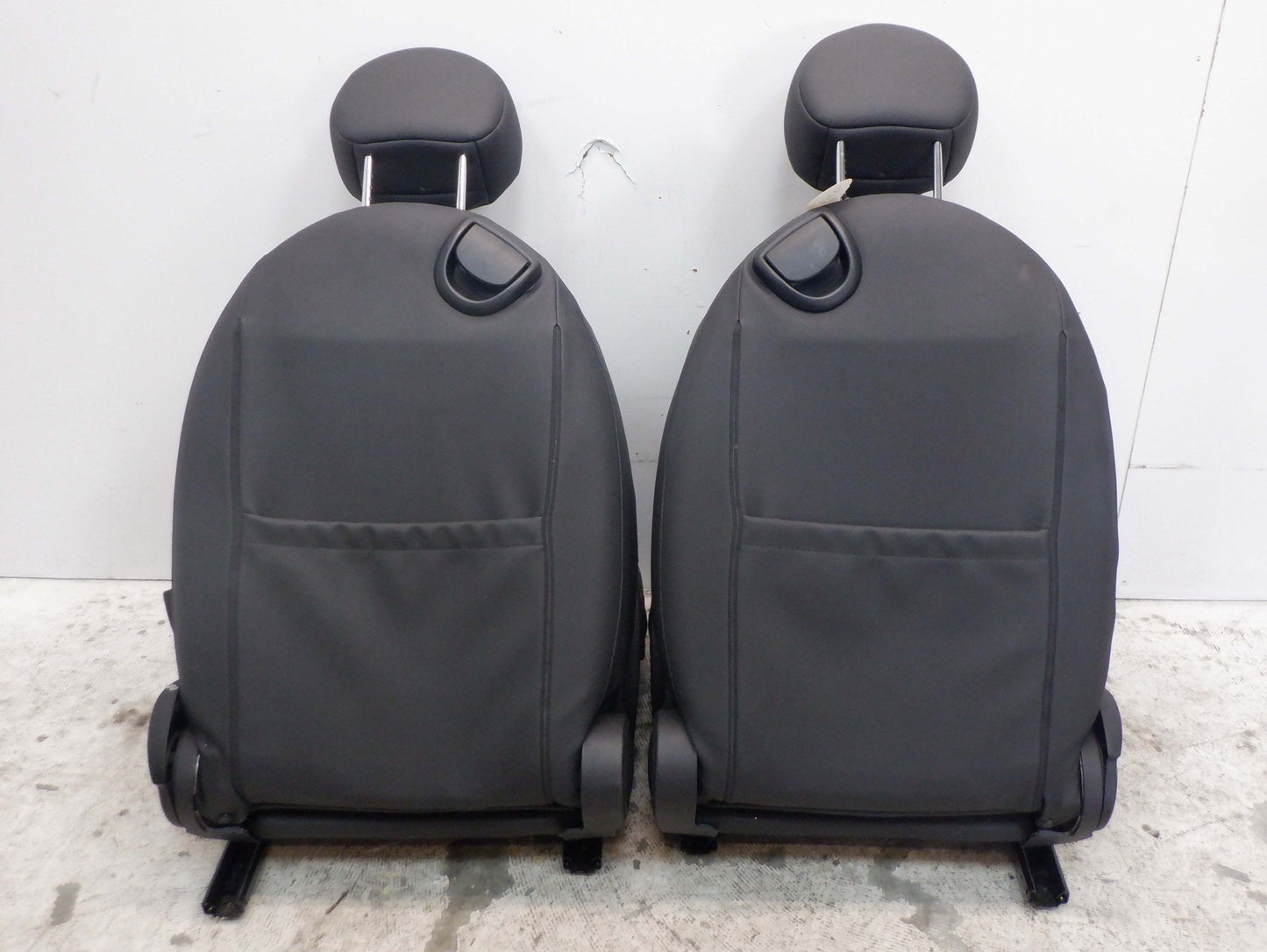 Mini Cooper Hatchback Seats Set Carbon Black Leatherette K8E1 07-13 R56 246