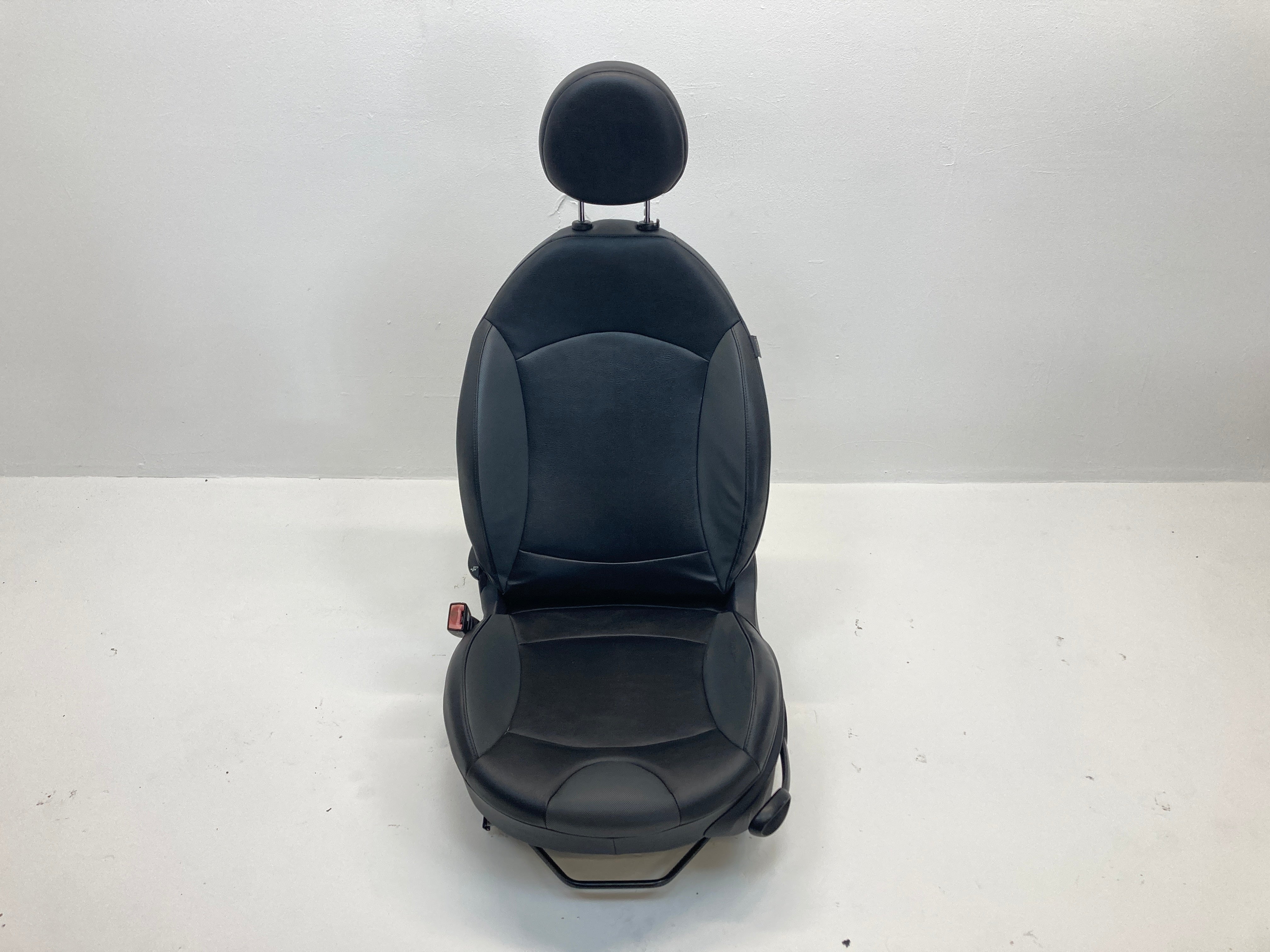 Mini Cooper Seats Set Carbon Black Leatherette Heated K8E1 07-13 R55 R56 347