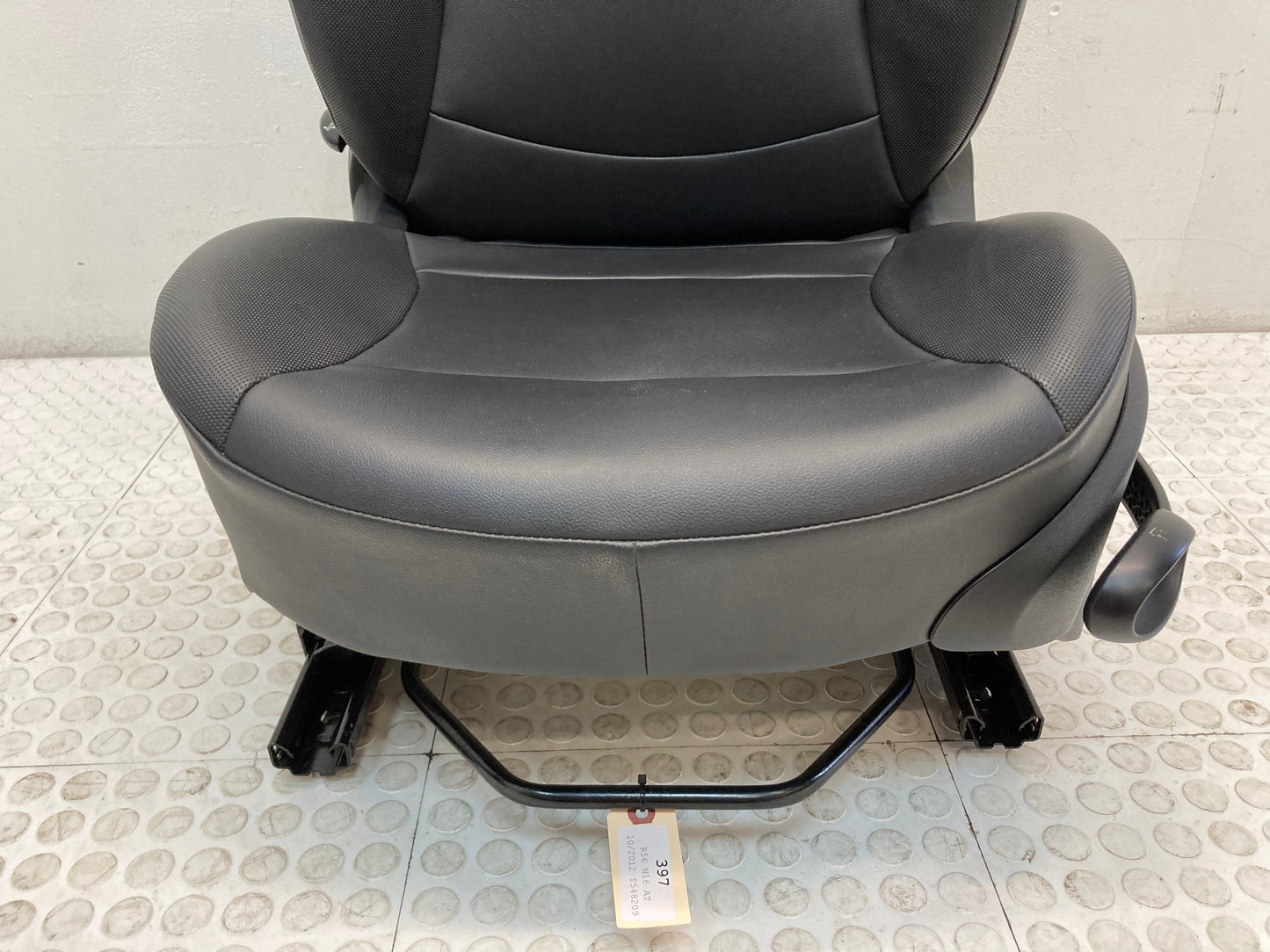 Mini Cooper Black Leatherette Seats K9E1 07-14 R55 R56 397