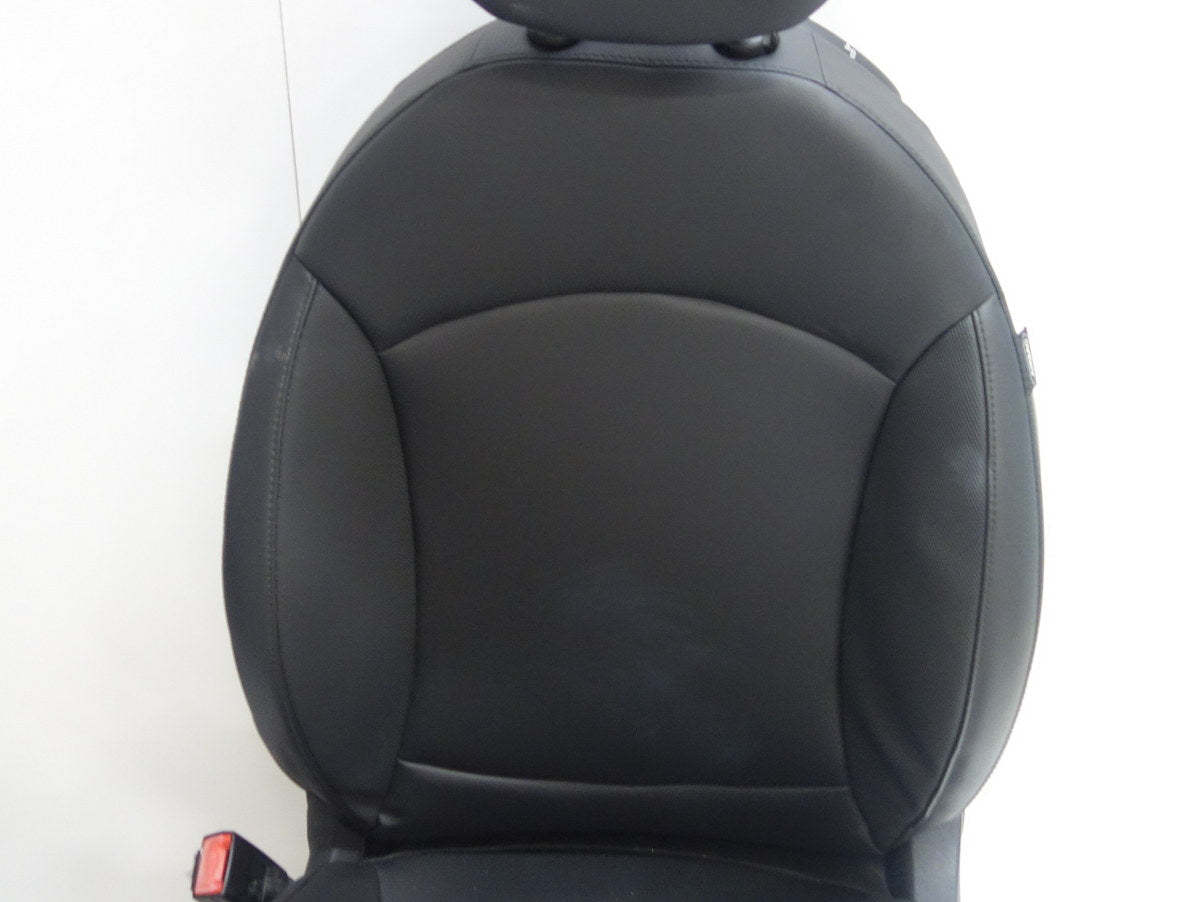 Mini Cooper R57 Convertible Seats Carbon Black Leatherette K9E1 09-15 172