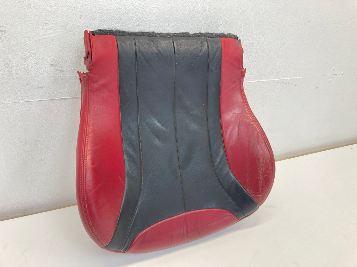 Mini Cooper MC40 Right Lower Seat Cushion Red Leather 02-04 R50 R53