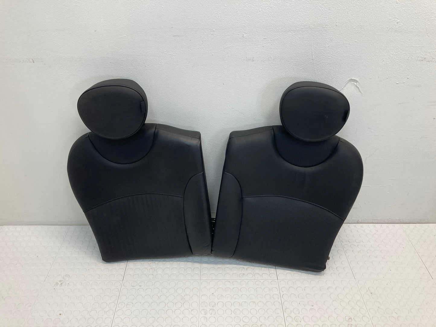 Mini Cooper Sport Seats Leather Punch Carbon Black T8E1 Heated 07-14 R56 R55